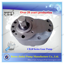 Horizontal hydraulic gear pump